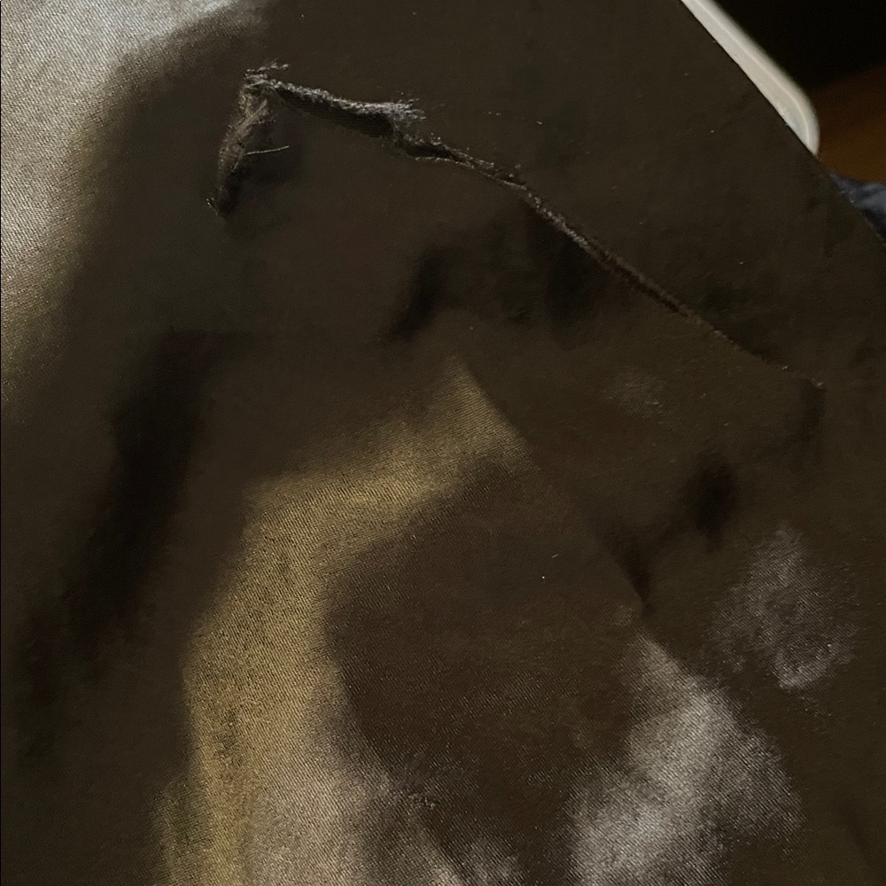 VINCE Black Satin Gown, M - Picture 5 of 11